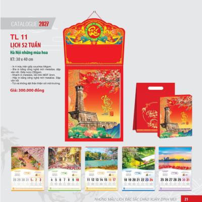 Lịch 52 Tuần : Hà Nội những mùa hoa